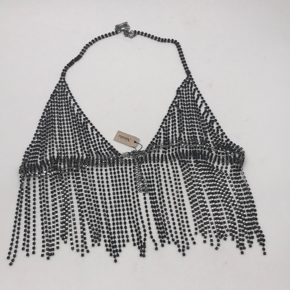 Natasha Rhinestone Bralette - Picture 1 of 1